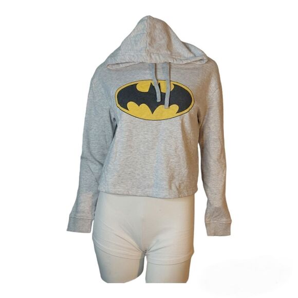Kids Girls Batman Sweater Body Crop - Picture 1 of 10